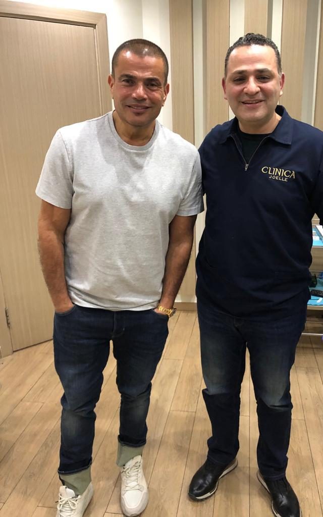 Amr Diab at Clinica Joelle