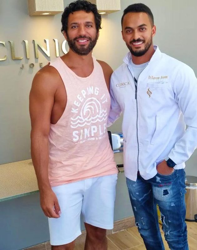 Hassan El Raddad at Clinica Joelle