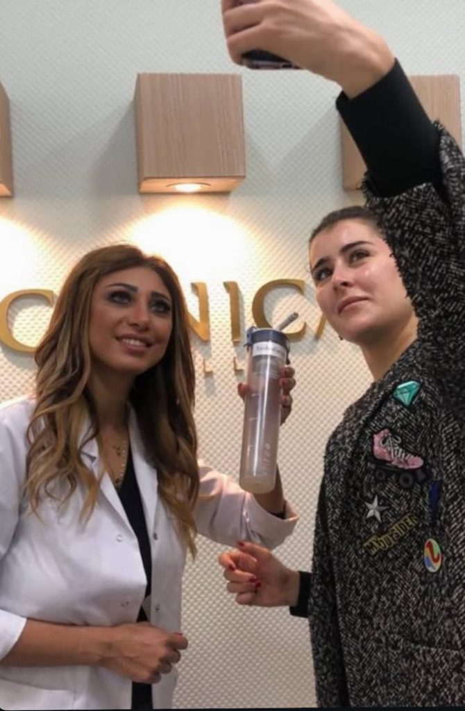 Aicha Ben Ahmed at Clinica Joelle